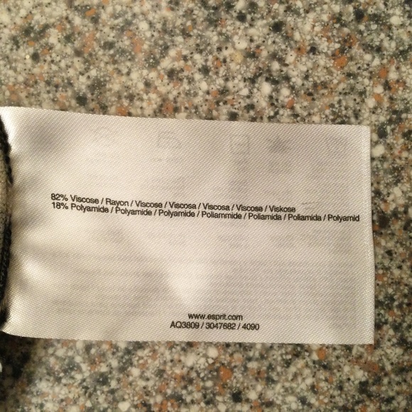 Esprit Collection Dress Animal Print Sweater Style Dress - Picture 4 of 4